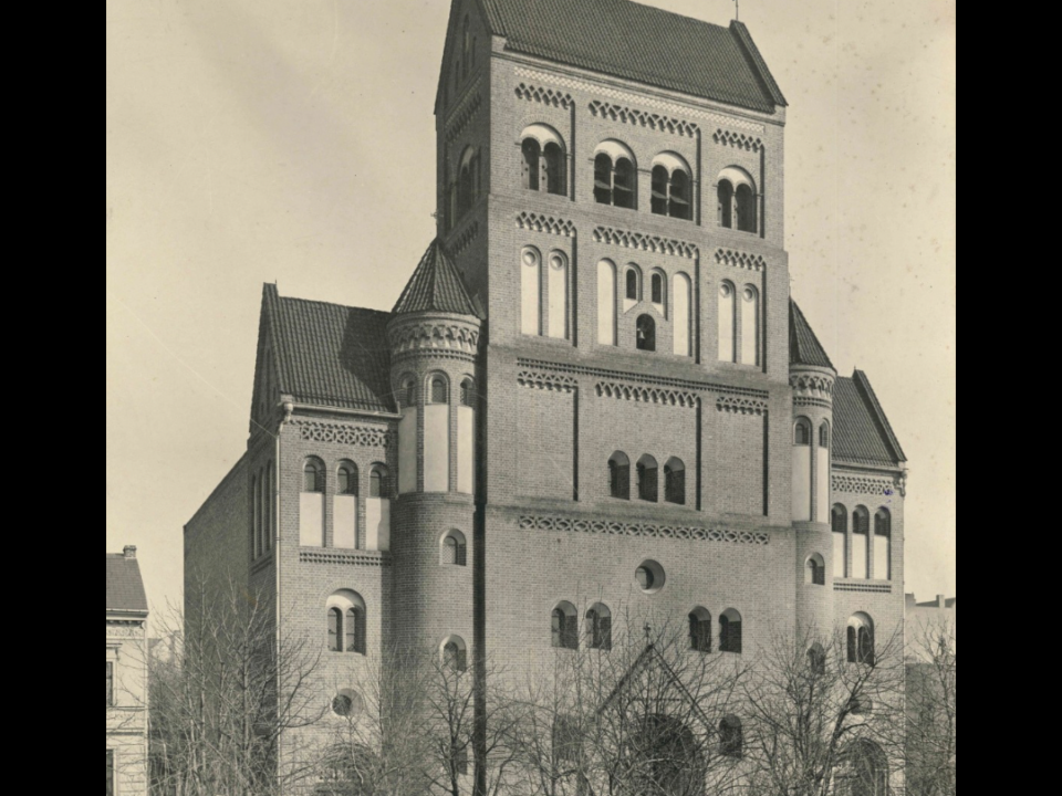 Rosenkranzkirche, Anfang 20. Jh. (c) Pfarrei Maria Rosenkranzkönigin